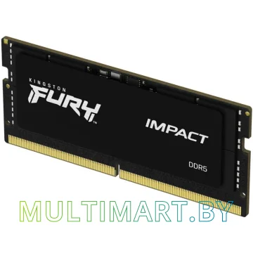 Оперативная память Kingston FURY Impact 16GB DDR5 SODIMM PC5-51200 (KF564S38IB-16) картинка 2